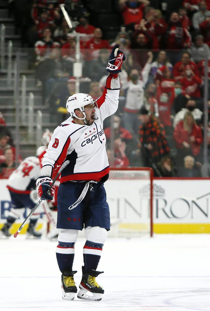 Ovechkin has 265 goals more than the next best scorer since he entered the league. (The Associated Press files)