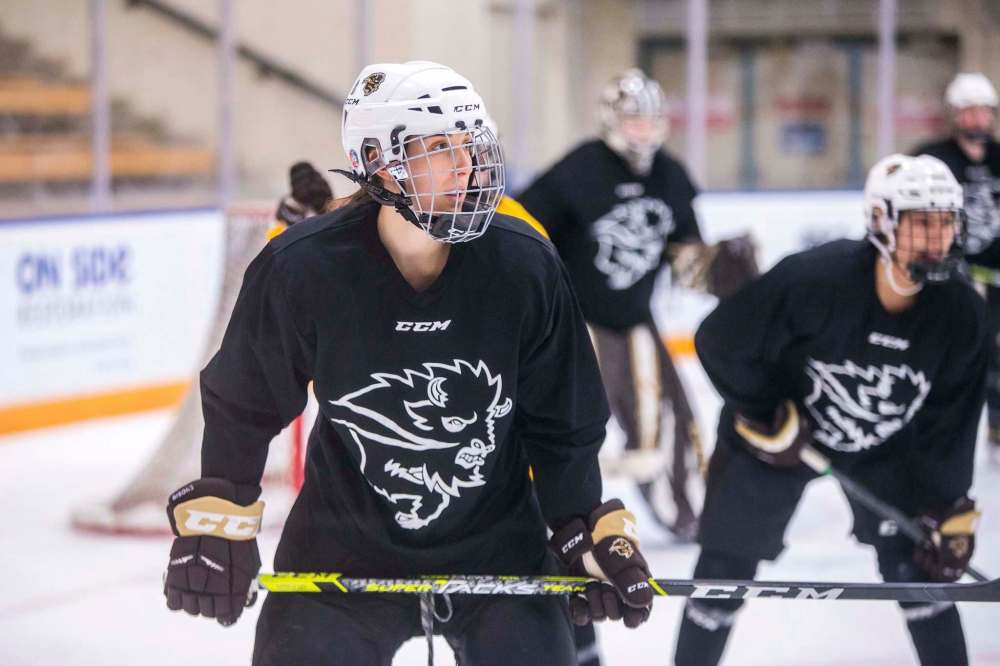 Brielle Dacquay-Neveux says the younger players were quick to adopt the to Bisons' way of thinking. (Mikaela MacKenzie / Winnipeg Free Press)