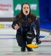 Michael Burns / Curling Canada
Tracy Fleury's team out of East St. Paul is undefeated and atop the women's draw at the Canadian Olympic Trials in Saskatoon, Sask.