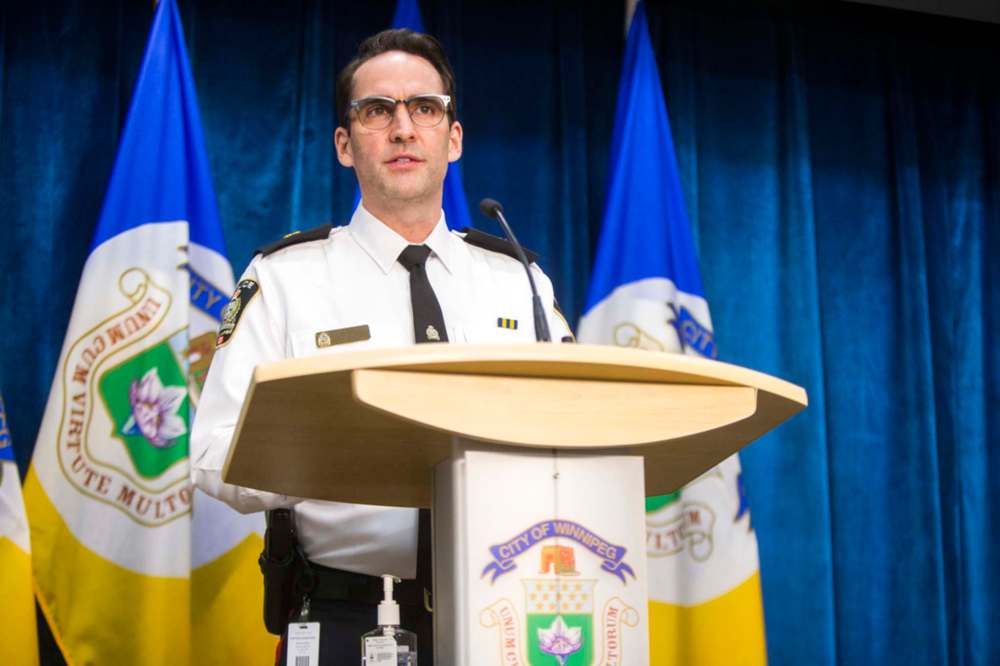 MIKAELA MACKENZIE / WINNIPEG FREE PRESS
WPS inspector Chris Puhach: