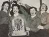 The Ethel Wright team from Flin Flon was the first Manitoba team to win the Western Canadian Ladies Curling Championship in 1955. (Supplied)