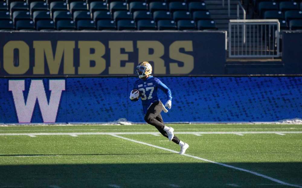 JESSICA LEE / WINNIPEG FREE PRESS
Brandon Alexander: we want to win at the end of the day.
