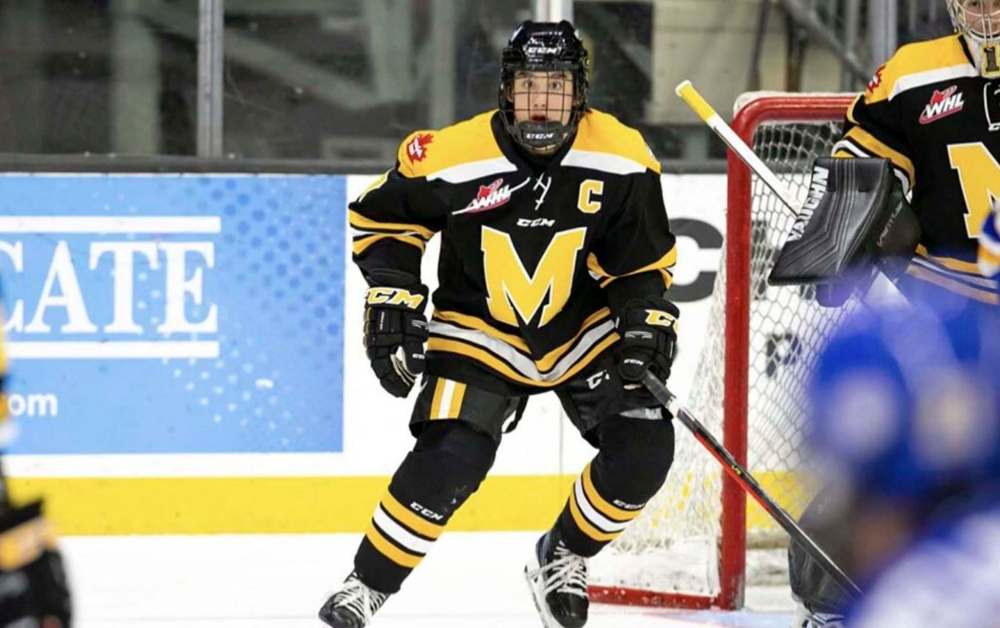 SUPPLIED
The Winnipeg ICE selected defenceman Jonas Woo, 18th overall in the first round of the 2021 WHL Prospects Draft.