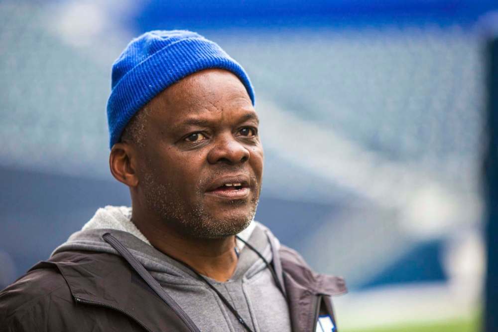 Blue Bombers defensive co-ordinator Richie Hall was overcome with emotion after the Bombers 2019 Grey Cup victory. (Mikaela MacKenzie / Winnipeg Free Press files)