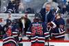 Winnipeg Jets interim head coach Dave Lowry says his players handled the challenge of playing hours after Paul Maurice's resignation like 'true professionals.' (John Woods / The Canadian Press)