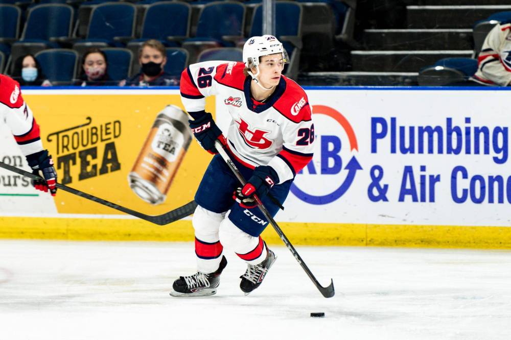 Erica Perreaux photo
Chase Wheatcroft with the Lethbridge Hurricanes