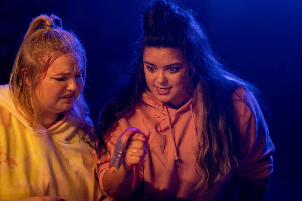CTV Sci-Fi Channel
Lilly (Samantha Aucoin, left) and Astrid (Jana Morrison)