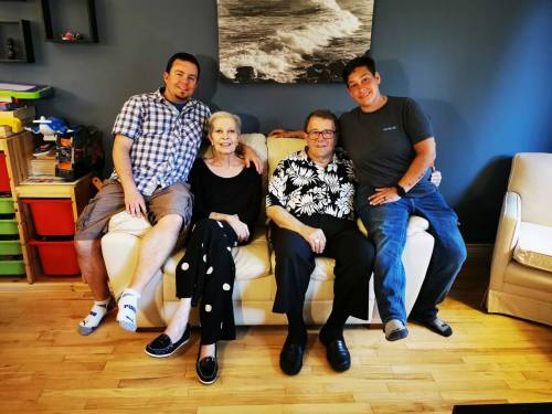 SUPPLIED Chris Pappas, Barbra Pappas, James Pappas, Alex Pappas