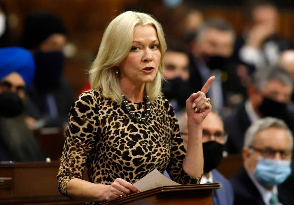 Patrick Doyle / The CANADIAN PRESS FILES
Portage-Lisgar MP Candice Bergen was named interim leader of the Conservative Party of Canada after Erin O’Toole was voted out of the position on Feb. 2.