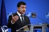 (JOHN THYS/AFP FILE via Getty Images/TNS)
Despite recent U.S. statements suggesting a Russian invasion is imminent, Ukrainian President Volodymyr Zelensky says the situation is no more tense than before and “we don’t need the panic.”