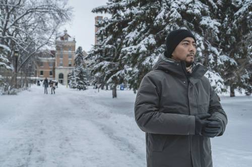 10107038 Manitoba Inc.
Chinese star Zhang Hanyu plays a grieving father in Unspoken, which filmed in Winnipeg earlier this year.