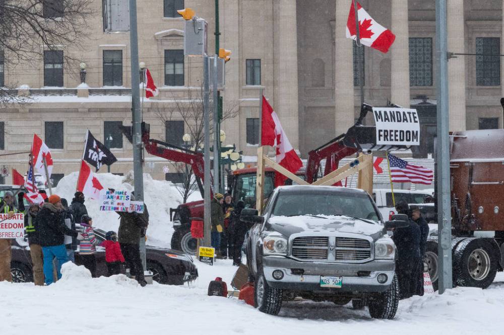 DANIEL CRUMP / WINNIPEG FREE PRESS FILES
In reality, this (freedom convoy) is a group of mostly (but not exclusively) rural protesters bringing their anger over a whole range of issues to bear on urban dwellers.
