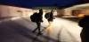 Bangladeshis Subir Barman (left) and Shahadat Hossain were found walking around Emerson in March 2017 by two people out for a walk. (Phil Hossack / Winnipeg Free Press files)