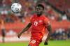 Canada’s Alphonso Davies eyes the ball against Panama during World Cup qualifying action in Toronto in October. THE CANADIAN PRESS FILES/Chris Young