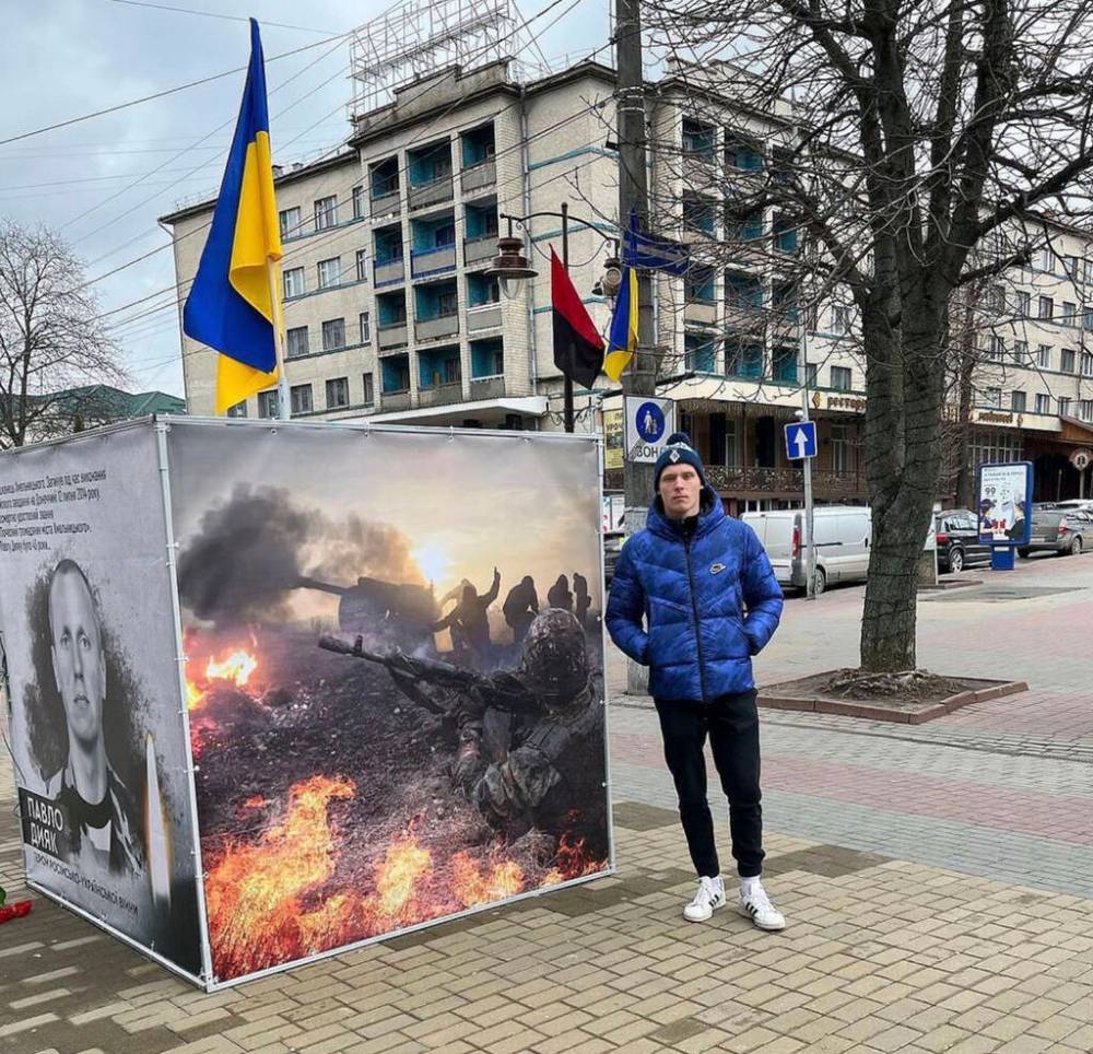 SUPPLIED
Artemenko is back in his native Ukraine and has enlisted in the Ukrainian army.