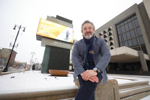 RUTH BONNEVILLE / WINNIPEG FREE PRESS FILES
Daniel Raiskin, the conductor of the Winnipeg Symphony Orchestra, called the Russian government’s actions “criminal” and the war it is currently waging with its neighbour “fratricidal.”