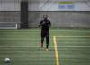 JESSICA LEE / WINNIPEG FREE PRESS
Valour FC’s Andrew Jean-Baptiste trains Tuesday at Winnipeg Soccer Federation South.