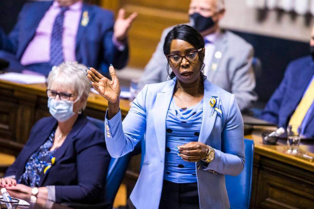 Health Minister Audrey Gordon has tried to acknowledge the new normal. (Mikaela MacKenzie / Winnipeg Free Press files)
