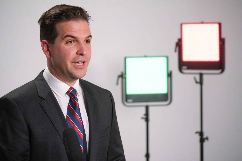 MIKE DEAL / WINNIPEG FREE PRESS
Increasing the percentage of female staff is the goal, says Adam Smoluk of Film Training Manitoba.
