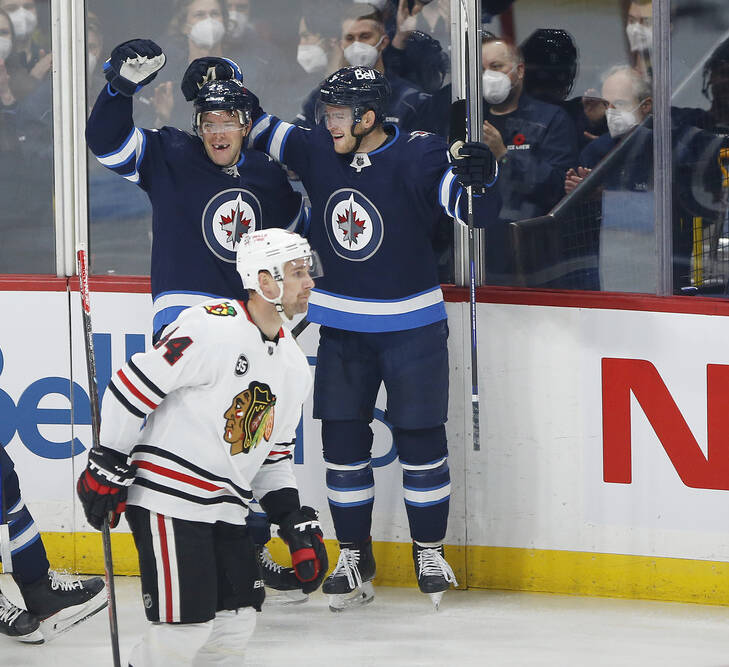 John Woods / THE CANADIAN PRESS files
Paul Stastny (left) and Andrew Copp are the two Jets whose names come up most often as the NHL trade deadline approaches.