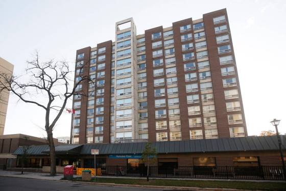 Most residents of Parkview Place have been transferred to other facilities. (John Woods / Winnipeg Free Press files)
