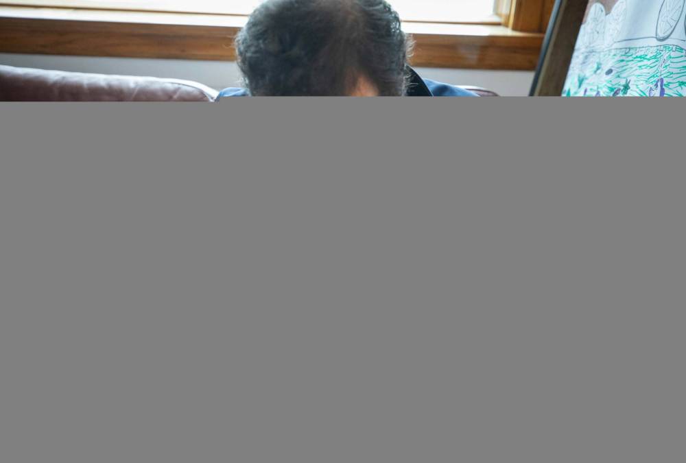 JESSICA LEE / WINNIPEG FREE PRESS
Leonard Podolak first fell in love with crankies at a folk conference in Kansas City.