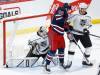 L.A. Kings goalie Cal Petersen had a hot hand and a lot of help from players such as Alex Edler Saturday, turning away all but two shots by Pierre-Luc Dubois and his Winnipeg Jets teammates at Canada Life Centre. (John Woods / The Canadian Press)