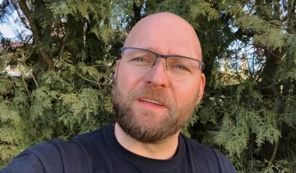German citizen Carsten Aust (pictured) killed Rosengart resident Oleg Unruh, 59, while hunting in hunting on October 2021. (Facebook)