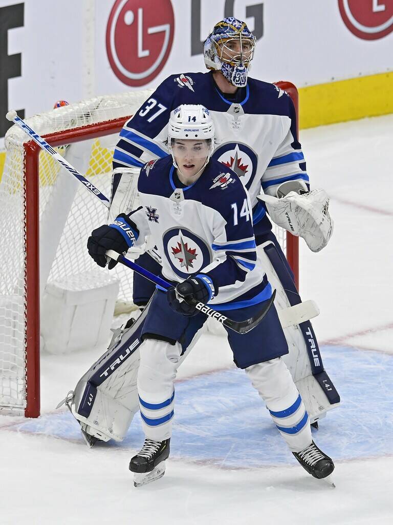Frank Gunn / THE CANADIAN PRESS files
Ville Heinola is likely to see more time with the Jets before the season ends.