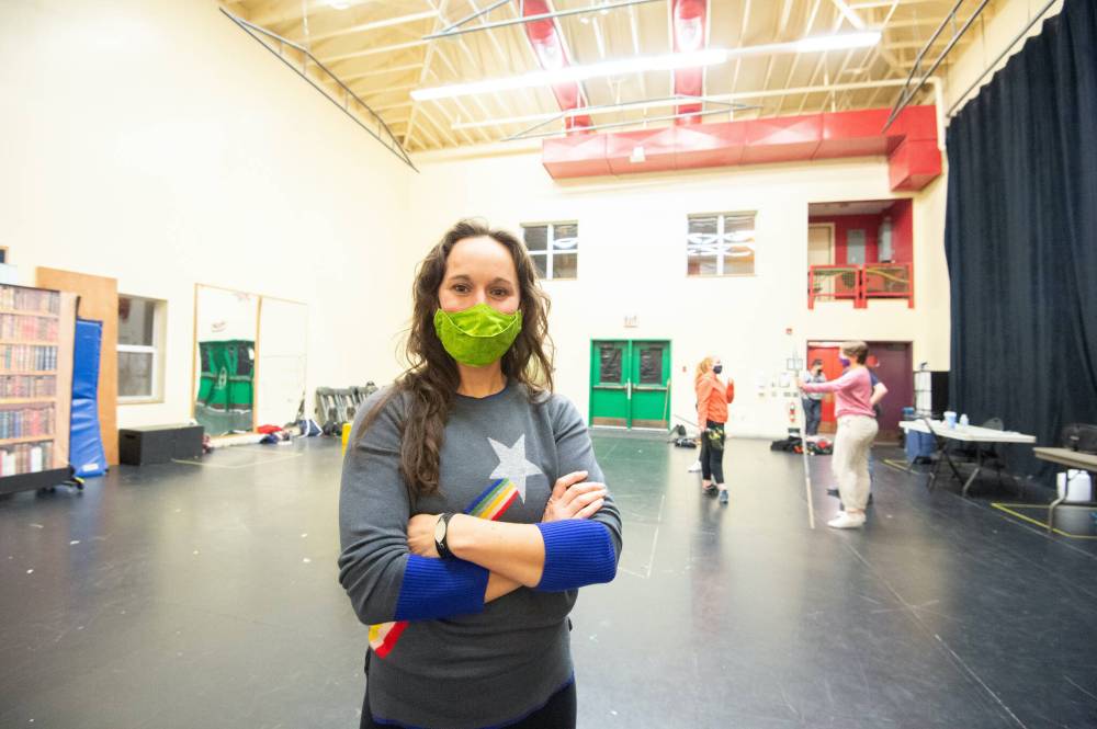 Mike Sudoma / Winnipeg Free Press
Erin McGrath, Young Company director, admits the subject matter is ‘definitely not the norm’ for the youth demographic, and hopes the play gets wider exposure than students and their families.