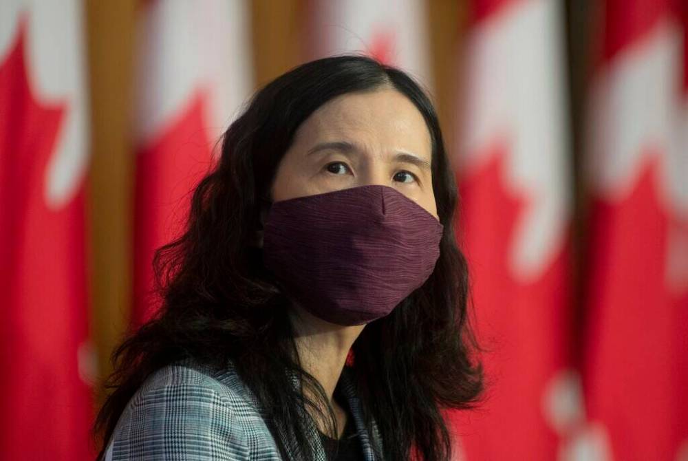 ADRIAN WYLD / THE CANADIAN PRESS FILES
Chief Public Health Officer Theresa Tam urged Canadians to get vaccinated, wear a mask and avoid crowded environments — regardless of what provincial rules say.