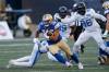 The Winnipeg Blue Bombers open training camp on May 11. (John Woods / The Canadian Press files)