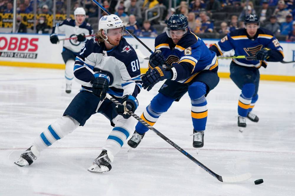 Jets players have to hold each other accountable, says Kyle Connor. (Jeff Roberson / The Associated Press files)