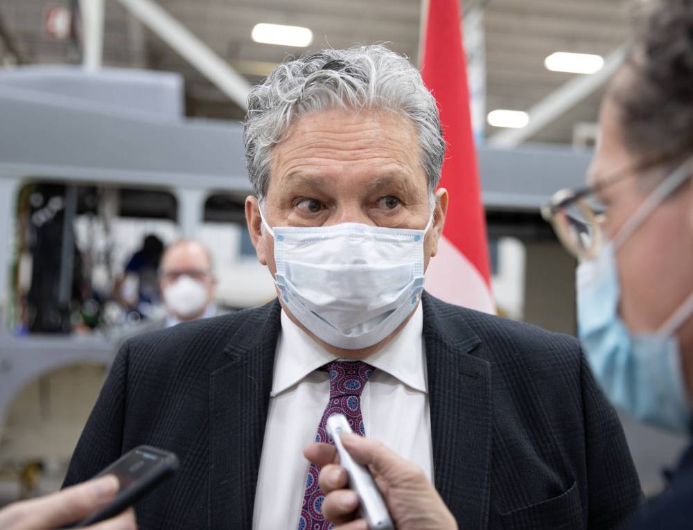 JESSICA LEE / WINNIPEG FREE PRESS
Dan Vandal, the minister responsible for PrairiesCan