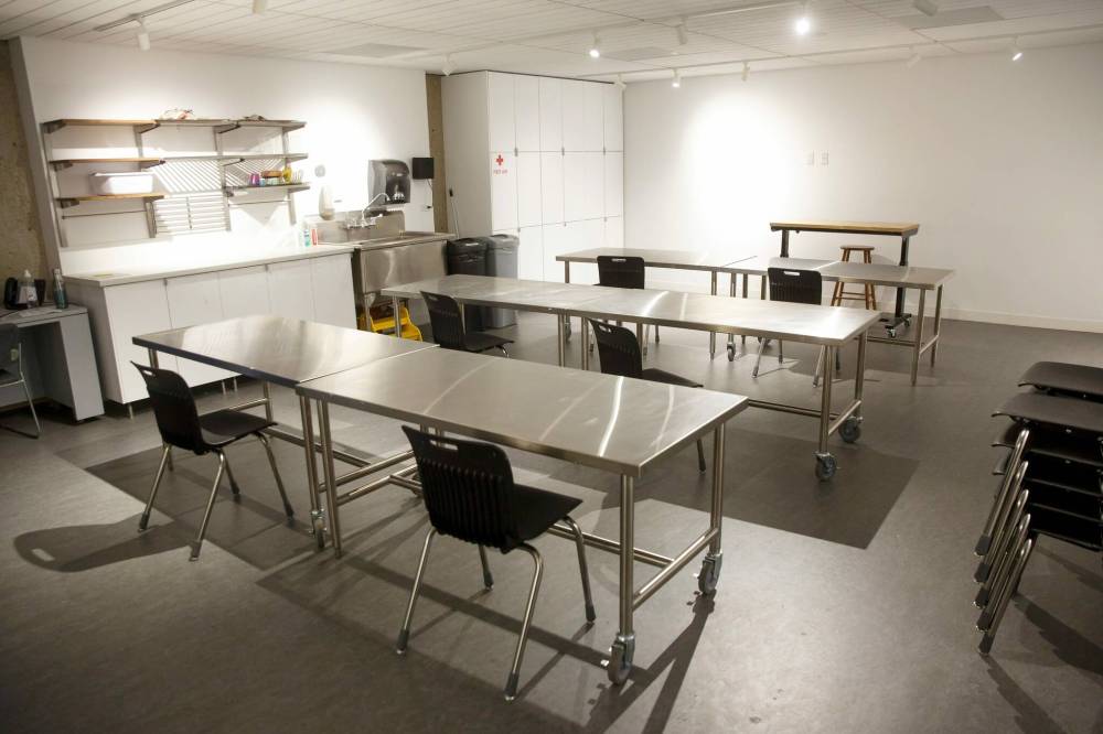 MIKE DEAL / WINNIPEG FREE PRESS
All that was missing Tuesday morning were the creative minds to put the tools to work.