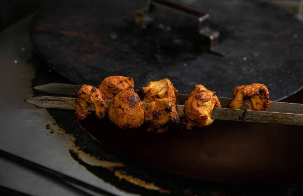 Chicken tandoori boti is one of the specialties at Barbeque Hut-Pakistani Grill. (Jessica Lee / Winnipeg Free Press)