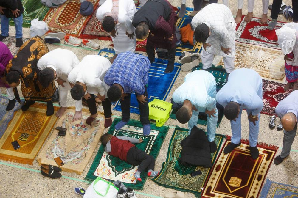 MIKE DEAL / WINNIPEG FREE PRESS The Manitoba Islamic Association hosted Eid al-Fitr prayers and celebrations each year at the convention centre until the pandemic hit.