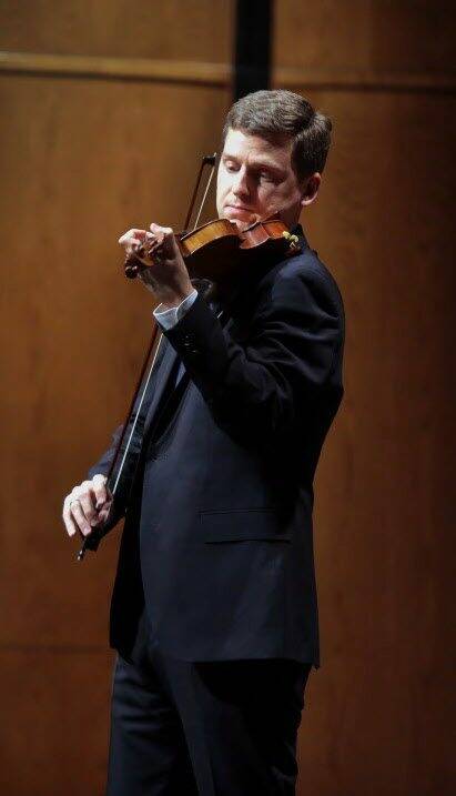 Bruce Bumstead/Brandon Sun
Juno-winning violinist James Ehnes, who was born in Brandon, leads the string section on the score for miniseries Obi-Wan Kenobi.