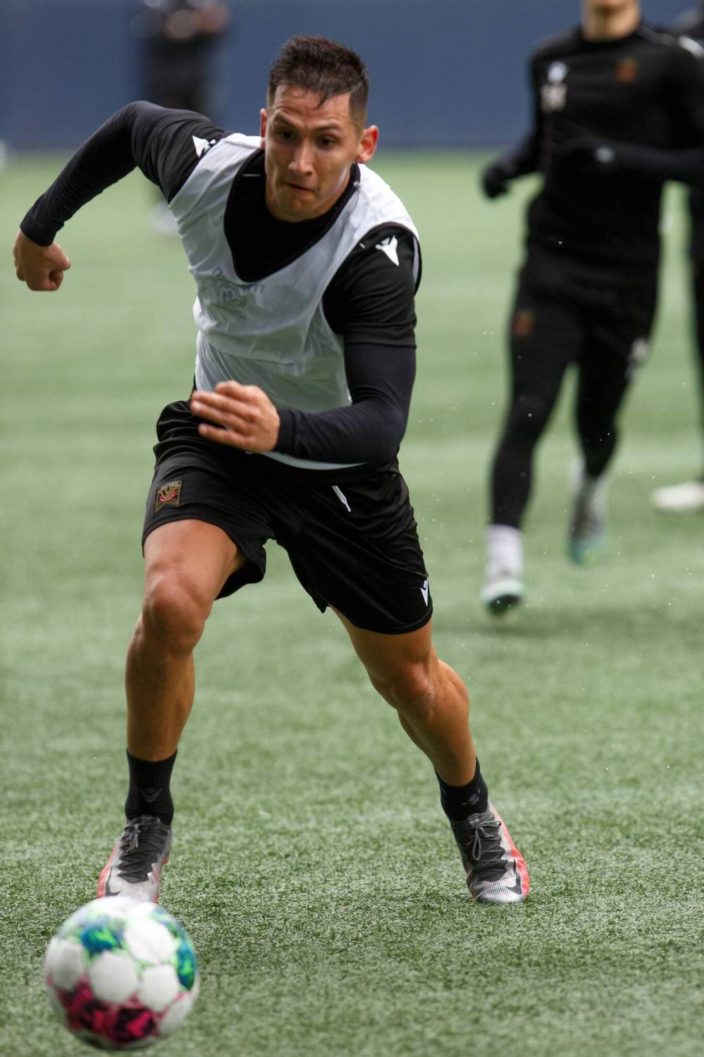 MIKE DEAL / WINNIPEG FREE PRESS
Valour FC’s Walter Ponce has the skills to play varying roles for the CPL club.