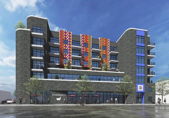 SUPPLIEDA rendering shows the Manitoba Metis Federation’s first-ever apartment complex, a 55-plus rental project in Selkirk expected to be completed by fall 2024.