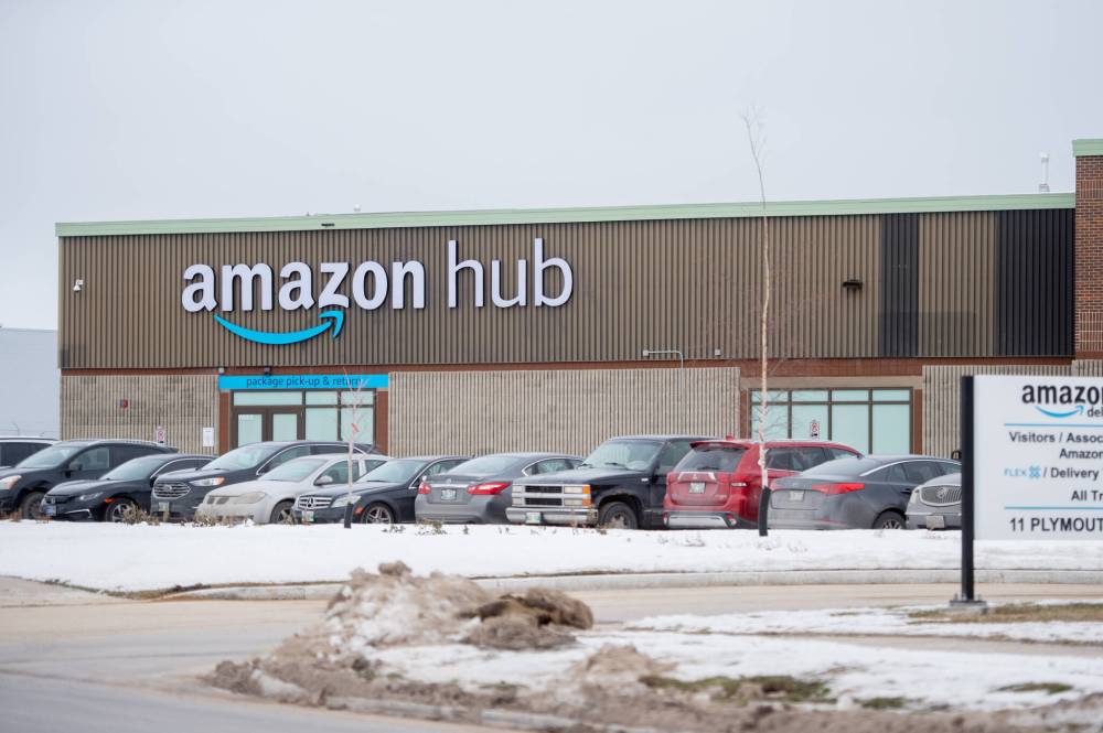 Mike Sudoma / Winnipeg Free Press 
Amazon’s Plymouth Street distribution hub.