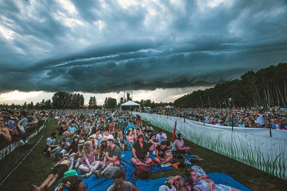 PHIL HOSSACK / WINNIPEG FREE PRESS FILES
Winnipeg’s favourite music festival — and, apparently, a guarantee for at least some rain in July — returns in 2022 at Birds Hill Provincial Park.