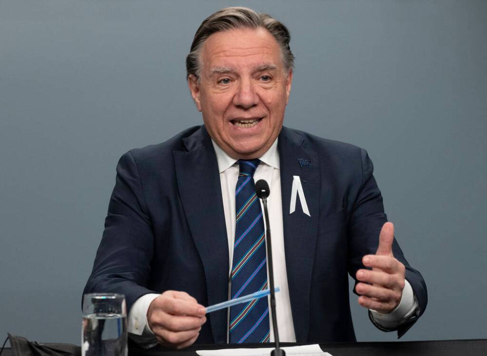 THE CANADIAN PRESS/Jacques Boissinot
Under Quebec Premier Francois Legault's two-year-old law on secularism of the state, commonly known as Bill 21, government employees in positions of authority, including school teachers, cannot wear religious symbols at work.