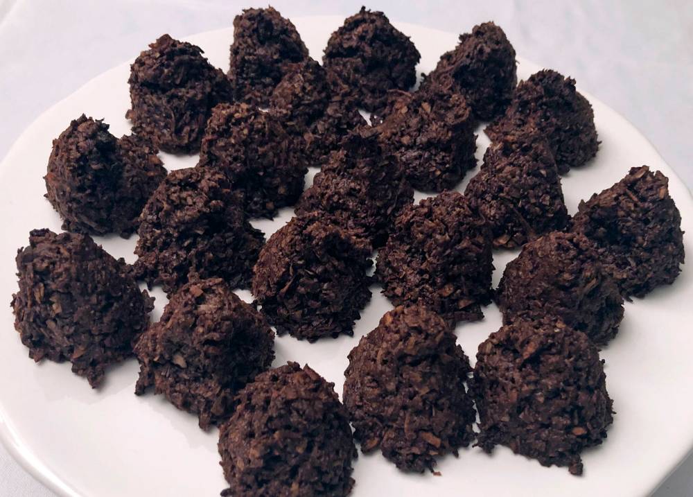 SUPPLIED
For her Chocolate Macaroons recipe,the WSO’s Arlene Dahl suggests investing in good chocolate.