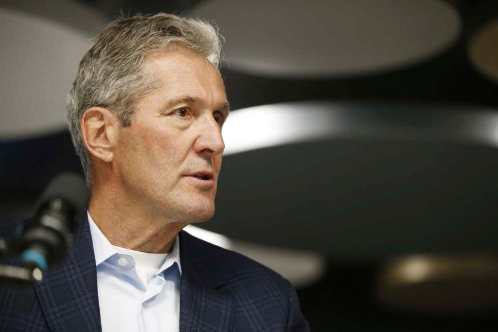 (John Woods / Canadian Press files)
"We invite the CFL to play the 2020 season in our beautiful province," Premier Brian Pallister said in a Monday morning teleconference.