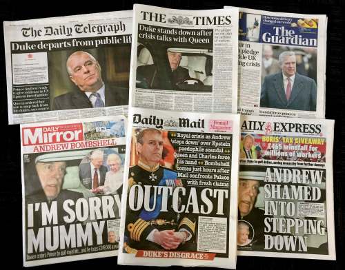 The Associated Press
Prince Andrew withdrew from royal duties over what he called his ‘ill-judged association&rsquo; with sex offender Jeffrey Epstein.