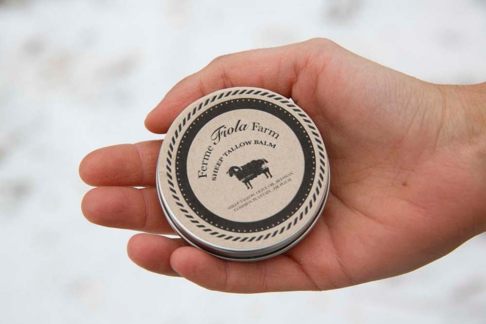 Lanthier is going zero-waste this Christmas — something she knows all about as a sheep farmer. (Mike Deal / Winnipeg Free Press)