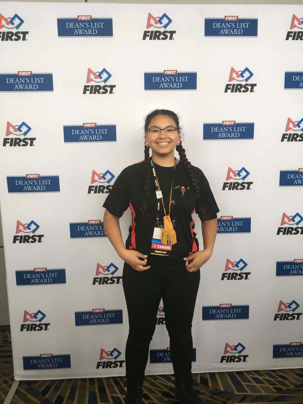 Co-captain of Team 5672, Mary Pangowish, 17, wants to be an electrical engineer. (Supplied)