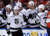 LYNNE SLADKY / THE ASSOCIATED PRESS FILES
Nick Shore celebrates against the Florida Panthers as a member of the L.A. Kings.