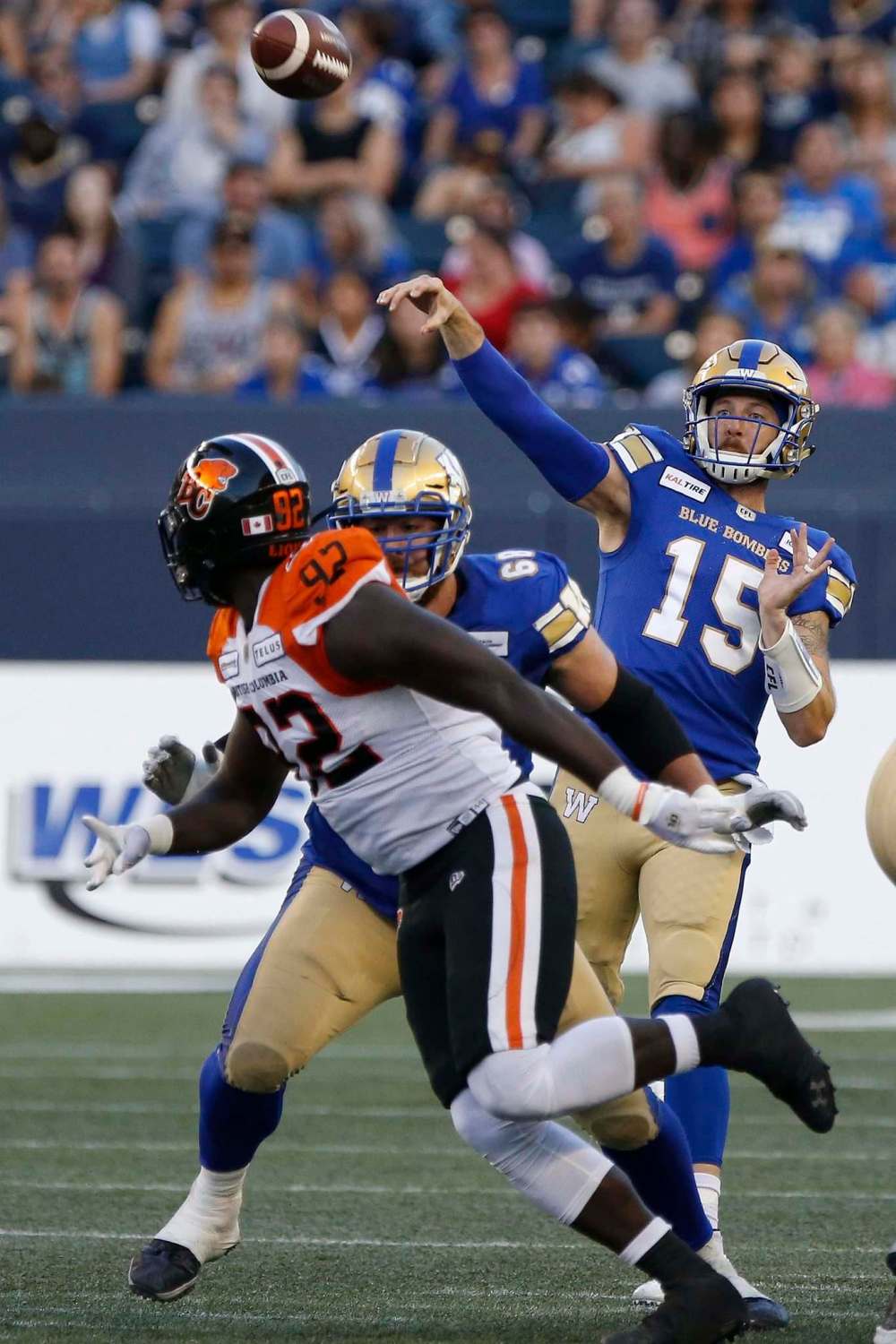 THE CANADIAN PRESS/John Woods
Matt Nichols is recovering from surgery to his throwing shoulder.
